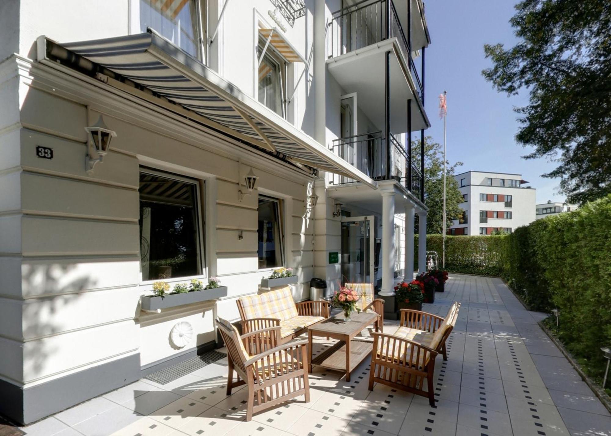 Hotel Marienthal Garni Hamburg-Harburg Exteriör bild
