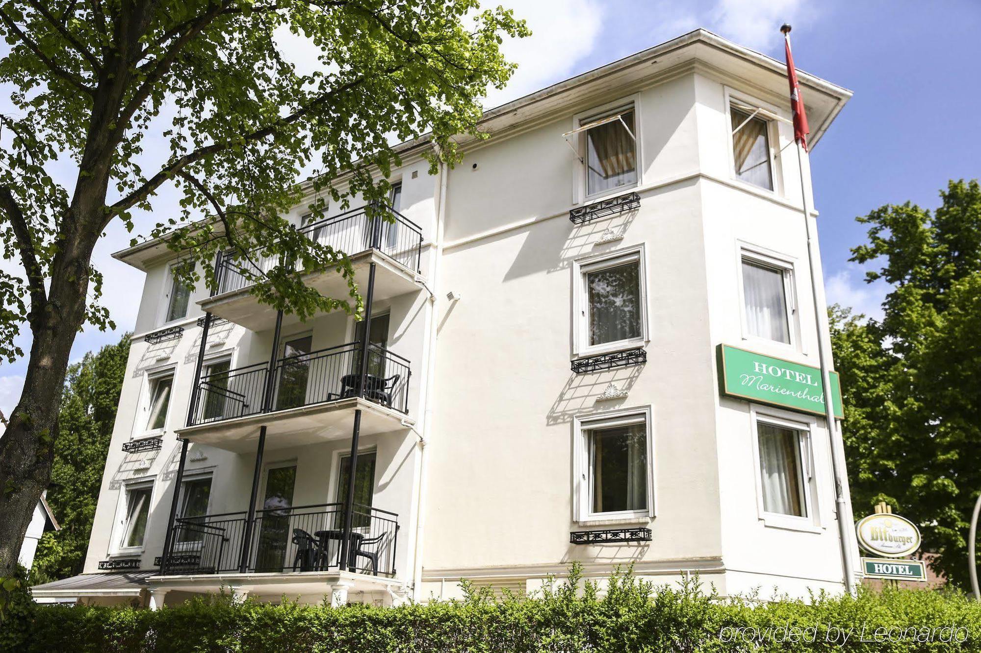 Hotel Marienthal Garni Hamburg-Harburg Exteriör bild